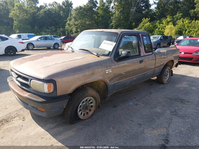 1994 Mazda B3000 VIN 4F4CR16U7RTM57894 IAAI salvage auction — NORMAL WEAR, Clear (Mississippi), sold $275 on 2026-07-08 (photo 2)