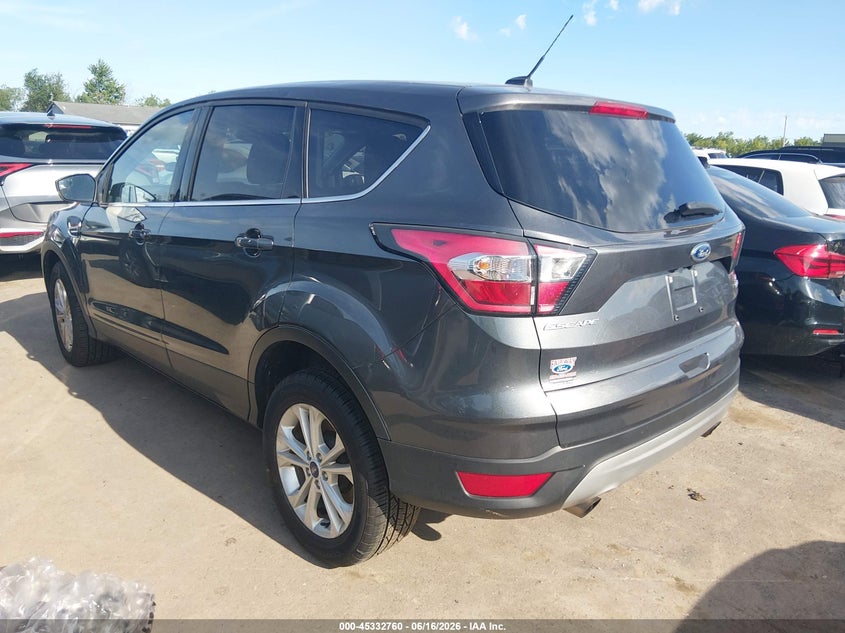 2017 Ford Escape VIN 1FMCU9GD4HUA90428 IAAI salvage auction — HAIL, Salvage (Ohio), sold $4,250 on 2026-07-10 (photo 3)