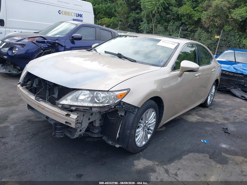 2014 Lexus ES VIN JTHBK1GG6E2121637 IAAI salvage auction — FRONT END, Salvage (North Carolina), sold $3,900 on 2026-07-15 (photo 2)