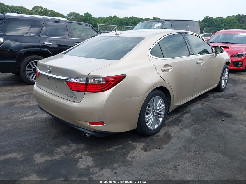 2014 Lexus ES VIN JTHBK1GG6E2121637 IAAI salvage auction — FRONT END, Salvage (North Carolina), sold $3,900 on 2026-07-15 (photo 4)