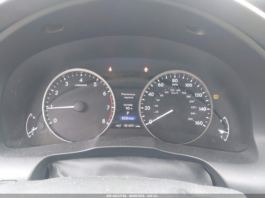 2014 Lexus ES VIN JTHBK1GG6E2121637 IAAI salvage auction — FRONT END, Salvage (North Carolina), sold $3,900 on 2026-07-15 (photo 7)