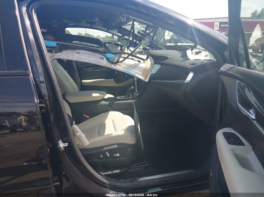 2025 Cadillac Xt5 VIN 1GYKNGRS6SZ158424 IAAI salvage auction — FRONT END, Salvage Title, sold $12,200 on 2026-07-23 (photo 5)