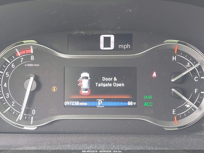 2016 Honda Pilot VIN 5FNYF6H01GB119065 IAAI salvage auction — LEFT SIDE, Clear (Michigan), sold $7,675 on 2026-08-20 (photo 7)