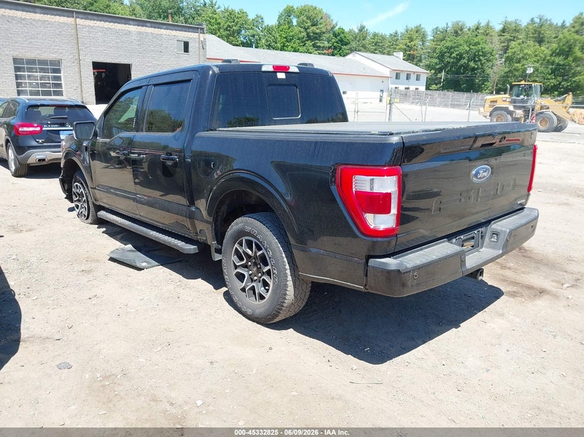 2021 Ford F-150 VIN 1FTEW1EP3MFC97476 IAAI salvage auction — RIGHT FRONT, Salvage Title, sold $11,500 on 2026-07-22 (photo 3)