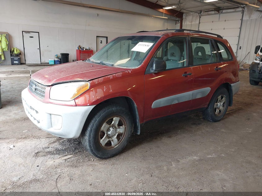 2001 Toyota Rav 4 VIN JTEHH20V810025454 IAAI salvage auction — NORMAL WEAR, Clear (Michigan), sold $300 on 2026-07-14 (photo 2)