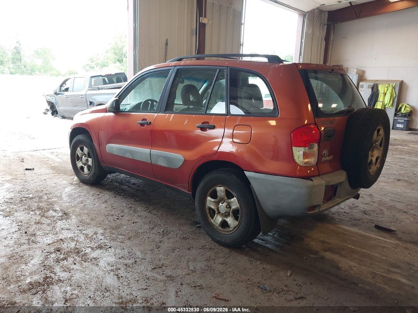 2001 Toyota Rav 4 VIN JTEHH20V810025454 IAAI salvage auction — NORMAL WEAR, Clear (Michigan), sold $300 on 2026-07-14 (photo 3)