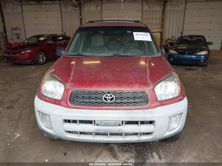 2001 Toyota Rav 4 VIN JTEHH20V810025454 IAAI salvage auction — NORMAL WEAR, Clear (Michigan), sold $300 on 2026-07-14 (photo 6)