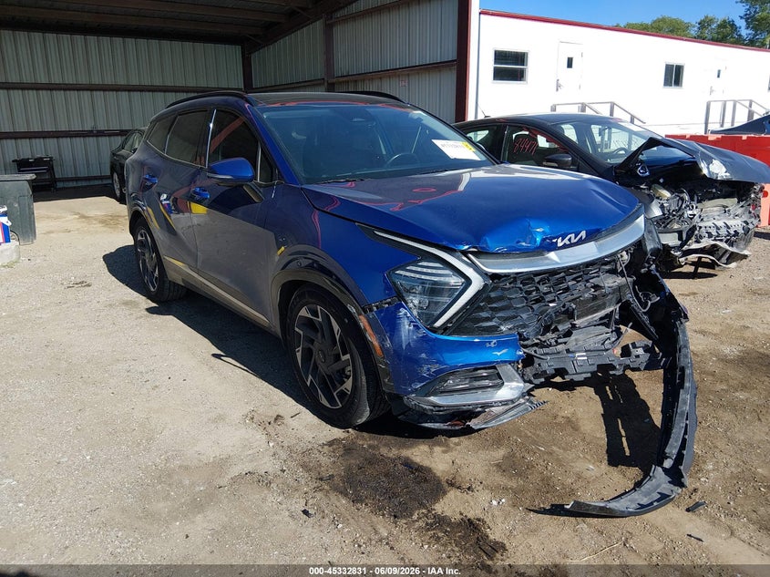 2023 Kia Sportage VIN 5XYK53AF3PG087573 IAAI salvage auction — FRONT END, Salvage Title, sold $5,300 on 2026-07-23 (photo 6)