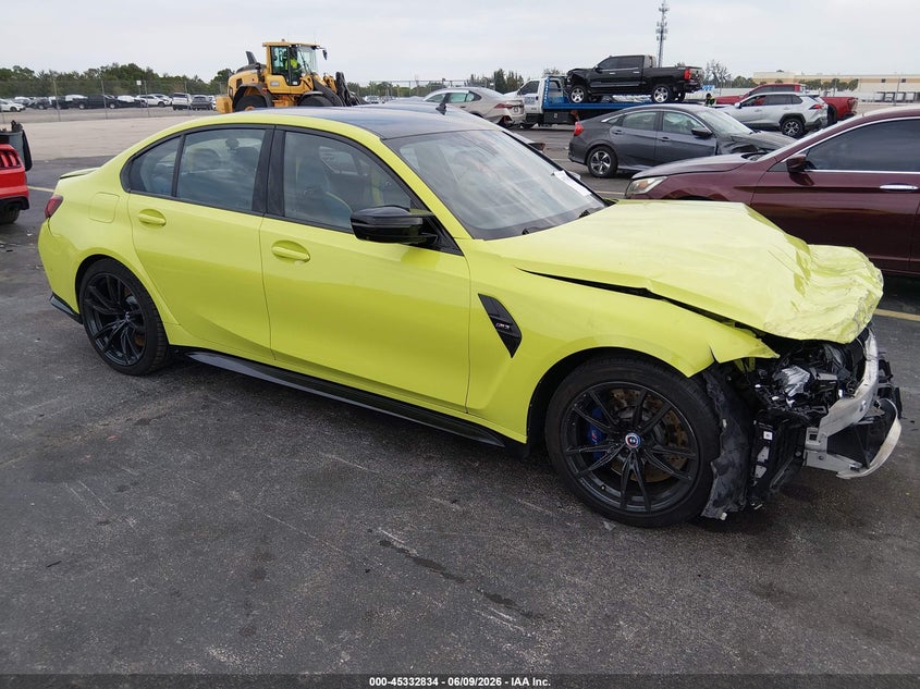 2023 BMW M3 VIN WBS53AY08PFP50026 — IAAI salvage auction photo