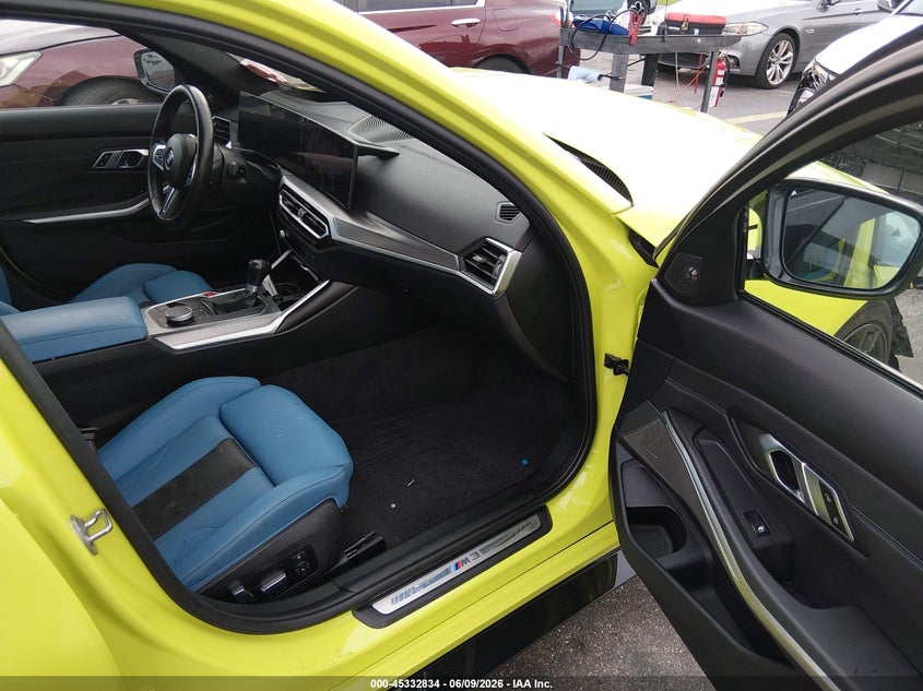 2023 BMW M3 VIN WBS53AY08PFP50026 IAAI salvage auction — FRONT END, Salvage Title, sold $17,250 on 2026-07-23 (photo 5)
