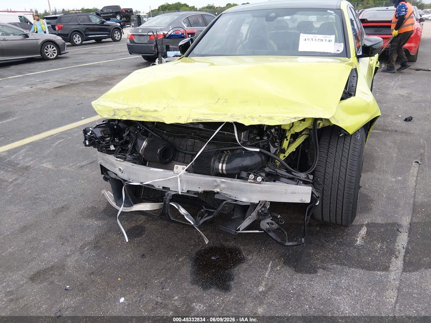 2023 BMW M3 VIN WBS53AY08PFP50026 IAAI salvage auction — FRONT END, Salvage Title, sold $17,250 on 2026-07-23 (photo 6)
