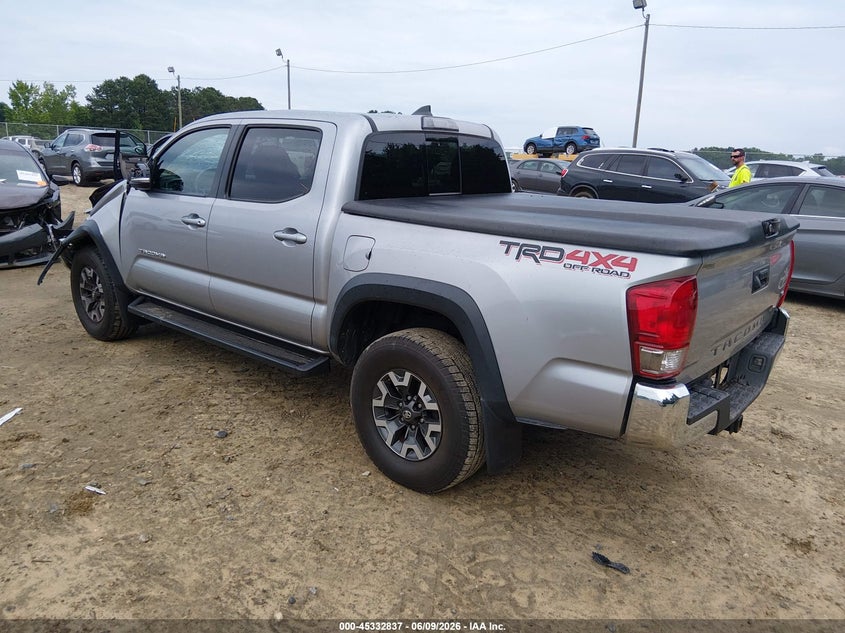 2017 Toyota Tacoma VIN 5TFCZ5AN6HX088551 IAAI salvage auction — FRONT END, Salvage Title, sold $10,450 on 2026-07-16 (photo 3)