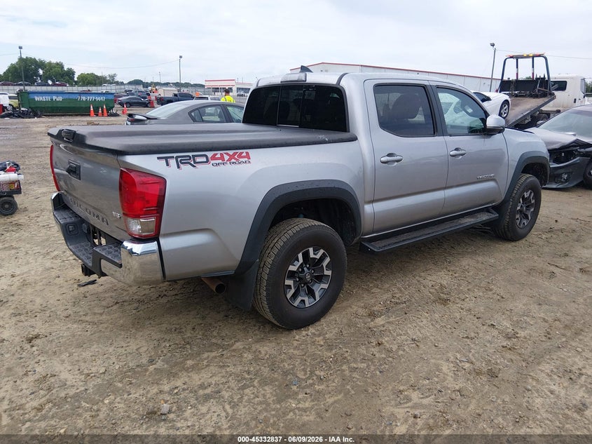 2017 Toyota Tacoma VIN 5TFCZ5AN6HX088551 IAAI salvage auction — FRONT END, Salvage Title, sold $10,450 on 2026-07-16 (photo 4)