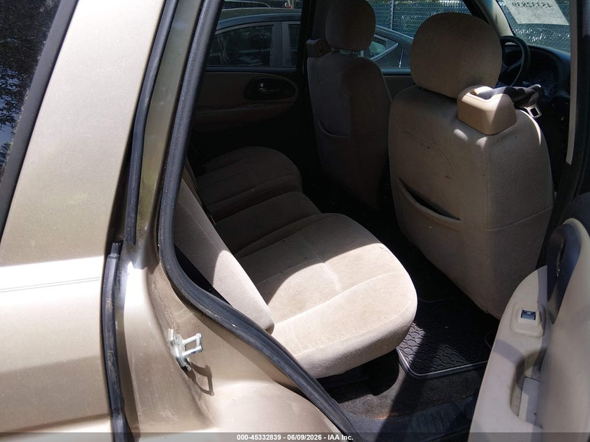 2006 Chevrolet Trailblazer VIN 1GNDT13S262124013 IAAI salvage auction — LEFT REAR, Clear (Virginia), sold $400 on 2026-07-09 (photo 8)