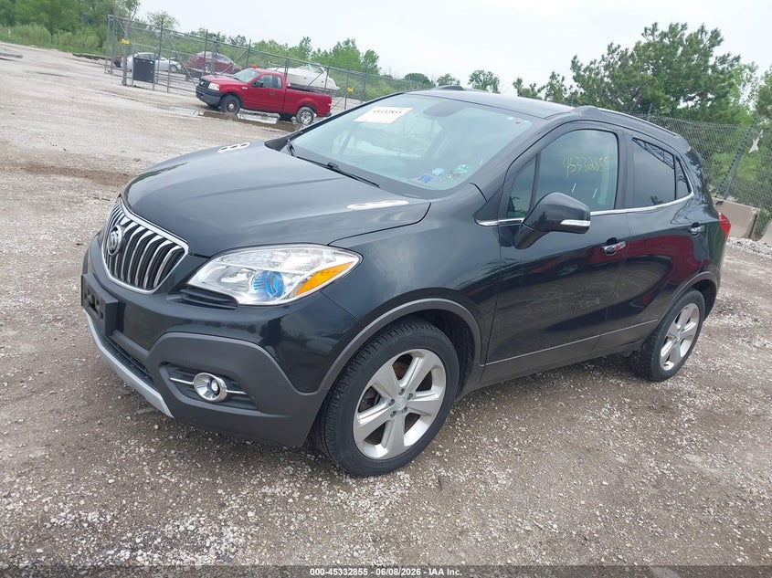 2015 Buick Encore VIN KL4CJGSB9FB263581 IAAI salvage auction — NORMAL WEAR, Salvage (Wisconsin), sold $1,100 on 2026-07-14 (photo 2)
