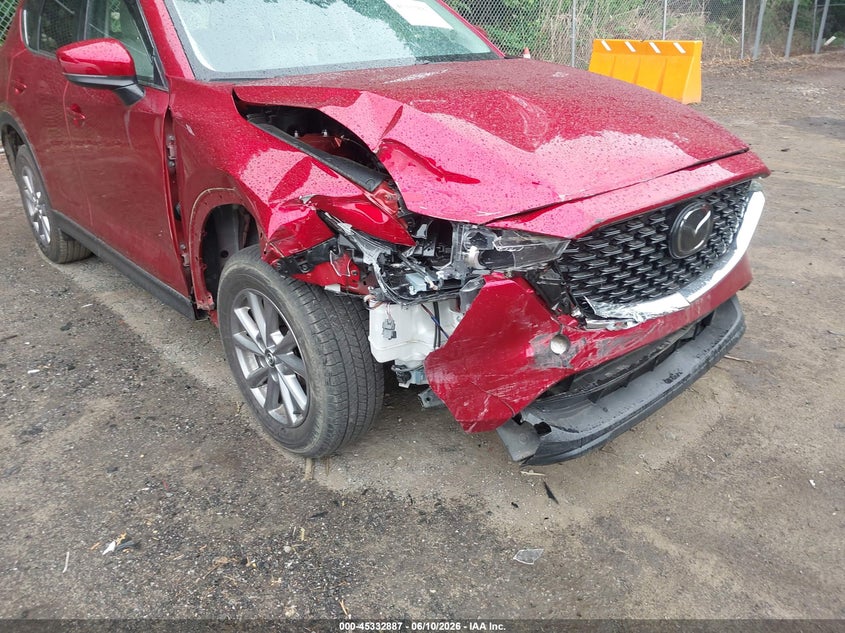 2023 Mazda Cx-5 VIN JM3KFBCM9P0190626 IAAI salvage auction — FRONT END, Salvage Title, sold $7,700 on 2026-07-19 (photo 6)