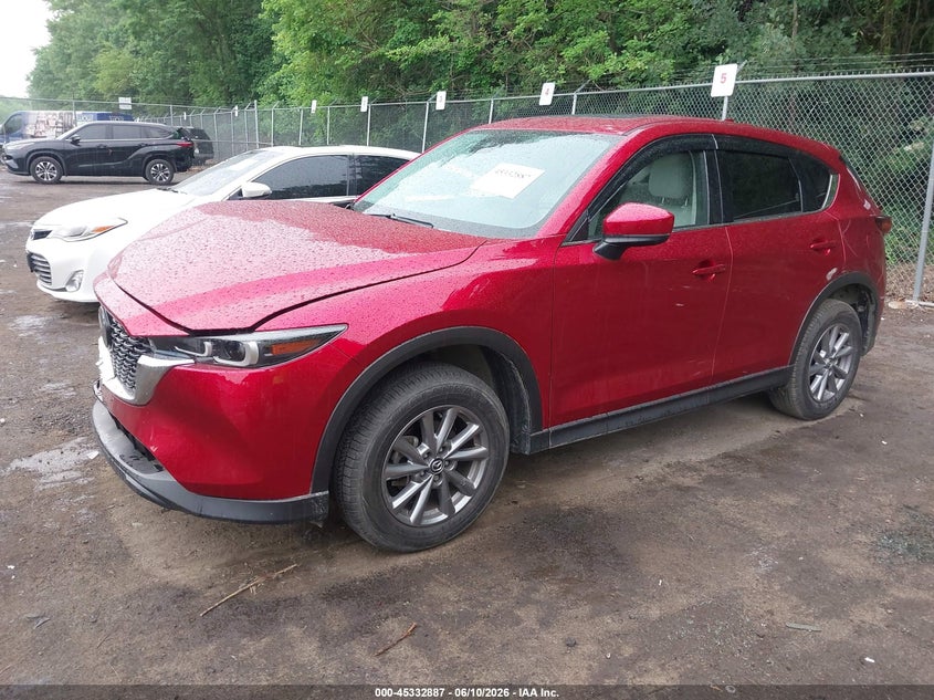 2023 Mazda Cx-5 VIN JM3KFBCM9P0190626 IAAI salvage auction — FRONT END, Salvage Title, sold $7,700 on 2026-07-19 (photo 2)