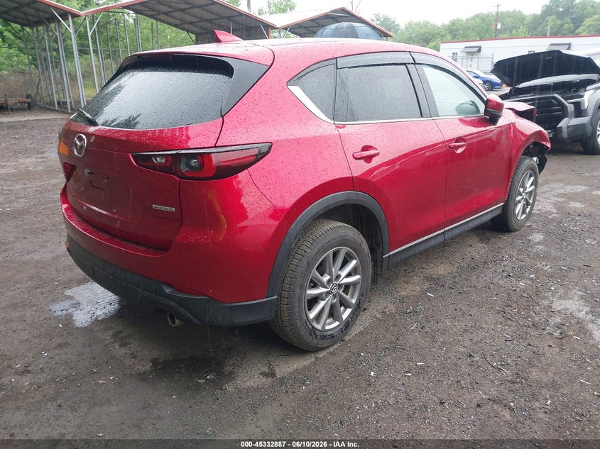 2023 Mazda Cx-5 VIN JM3KFBCM9P0190626 IAAI salvage auction — FRONT END, Salvage Title, sold $7,700 on 2026-07-19 (photo 4)