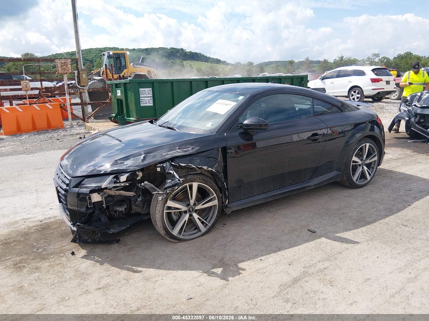2021 Audi Tt VIN TRUAEAFVXM1002813 IAAI salvage auction — LEFT FRONT, Salvage Title, sold $12,700 on 2026-07-12 (photo 2)