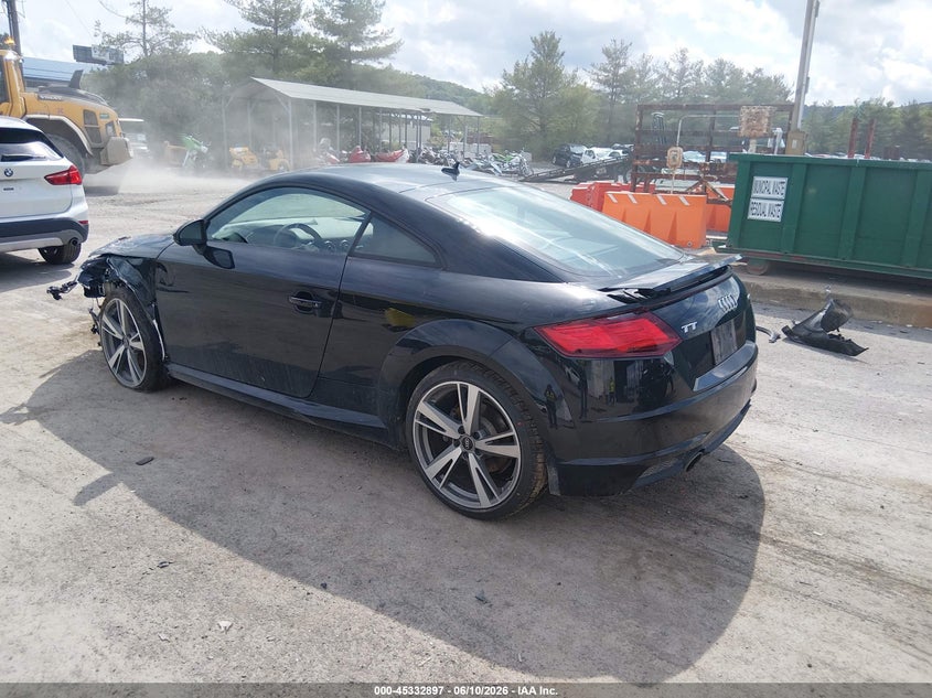 2021 Audi Tt VIN TRUAEAFVXM1002813 IAAI salvage auction — LEFT FRONT, Salvage Title, sold $12,700 on 2026-07-12 (photo 3)