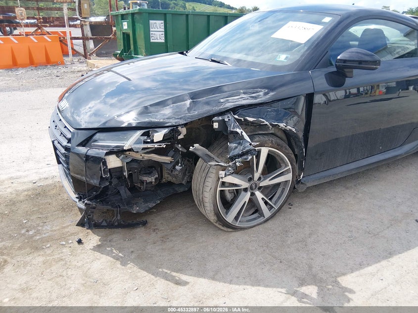 2021 Audi Tt VIN TRUAEAFVXM1002813 IAAI salvage auction — LEFT FRONT, Salvage Title, sold $12,700 on 2026-07-12 (photo 6)