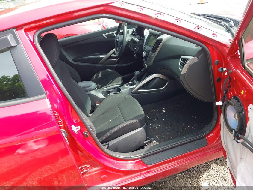 2015 Hyundai Veloster VIN KMHTC6AD1FU245041 IAAI salvage auction — FRONT END, Salvage (Ohio), sold $1,100 on 2026-07-07 (photo 5)