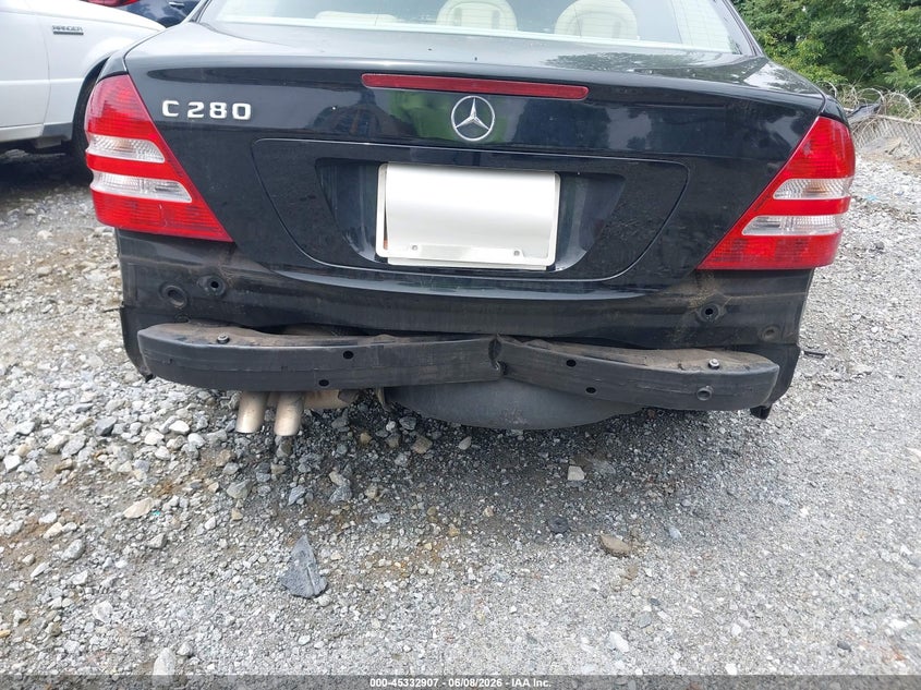 2006 Mercedes-benz C class VIN WDBRF54H26F798668 IAAI salvage auction — FRONT & REAR, Salvage (Georgia), sold $375 on 2026-07-21 (photo 6)