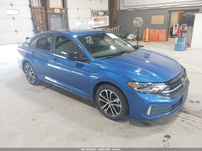 2024 Volkswagen Jetta VIN 3VWBM7BU6RM081678 IAAI salvage auction — UNDERCARRIAGE, Salvage Title, sold $7,100 on 2026-07-22 (photo 1)
