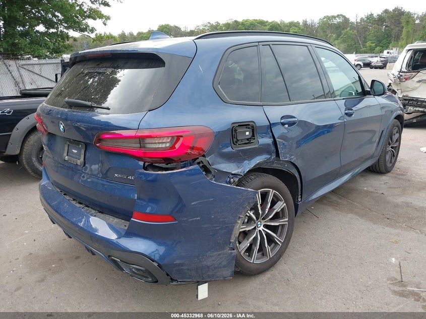 2022 BMW X5 VIN 5UXCR6C08N9K04192 IAAI salvage auction — RIGHT REAR, Mv-907A (New York), sold $28,250 on 2026-07-07 (photo 4)