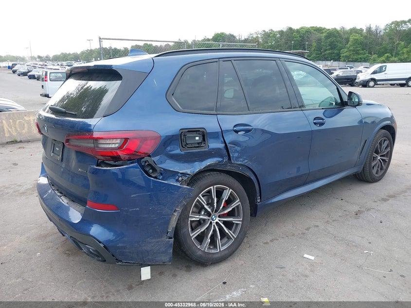 2022 BMW X5 VIN 5UXCR6C08N9K04192 IAAI salvage auction — RIGHT REAR, Mv-907A (New York), sold $28,250 on 2026-07-07 (photo 6)