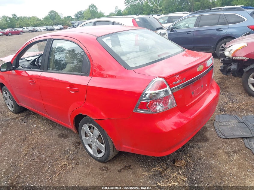 2010 Chevrolet Aveo VIN KL1TG5DE4AB107593 IAAI salvage auction — FRONT END, Salvage (Ohio), sold $350 on 2026-07-14 (photo 3)
