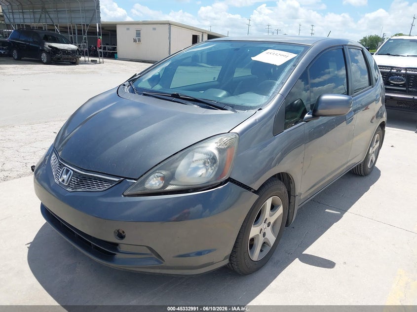 2013 Honda Fit VIN JHMGE8H34DC017092 IAAI salvage auction — FRONT END, Salvage (Texas), sold $1,550 on 2026-07-13 (photo 2)