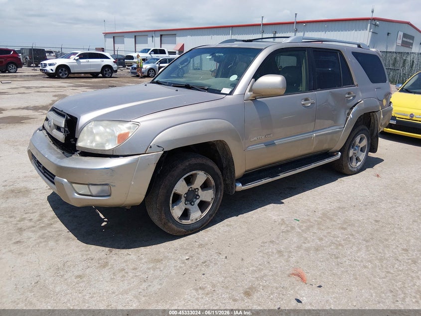 2003 Toyota 4runner VIN JTEBT17R830024833 IAAI salvage auction — NORMAL WEAR, Clear (Kansas), sold $500 on 2026-07-24 (photo 2)