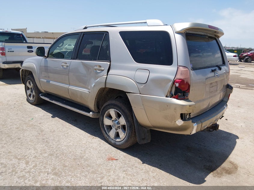 2003 Toyota 4runner VIN JTEBT17R830024833 IAAI salvage auction — NORMAL WEAR, Clear (Kansas), sold $500 on 2026-07-24 (photo 3)