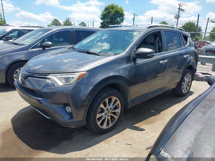 2016 Toyota Rav 4 VIN JTMYFREV0GJ078468 IAAI salvage auction — REAR END, Salvage (North Carolina), sold $6,700 on 2026-07-06 (photo 2)