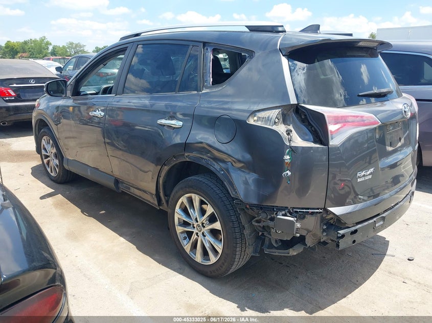 2016 Toyota Rav 4 VIN JTMYFREV0GJ078468 IAAI salvage auction — REAR END, Salvage (North Carolina), sold $6,700 on 2026-07-06 (photo 3)