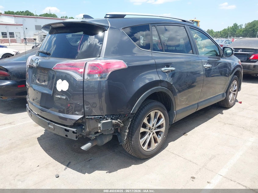 2016 Toyota Rav 4 VIN JTMYFREV0GJ078468 IAAI salvage auction — REAR END, Salvage (North Carolina), sold $6,700 on 2026-07-06 (photo 4)