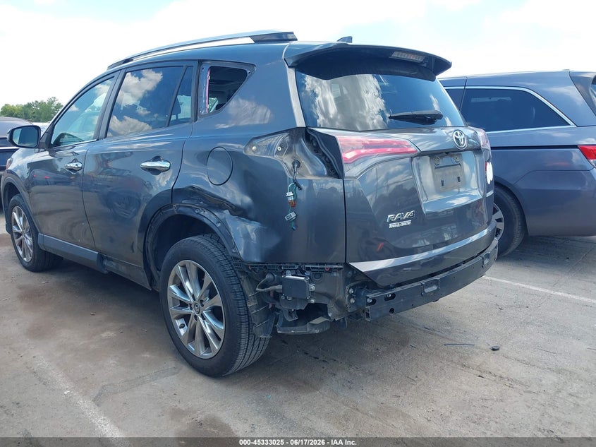 2016 Toyota Rav 4 VIN JTMYFREV0GJ078468 IAAI salvage auction — REAR END, Salvage (North Carolina), sold $6,700 on 2026-07-06 (photo 6)