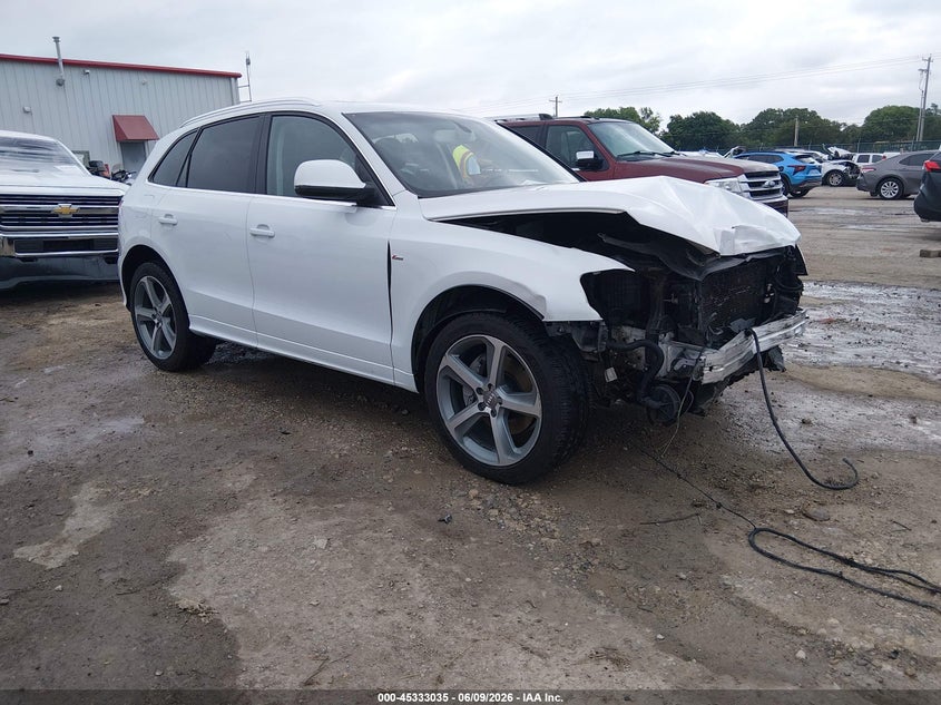 2014 Audi Q5 VIN WA1DGAFP2EA005137 IAAI salvage auction — FRONT END, Salvage Title, sold $1,000 on 2026-07-17 (photo 1)