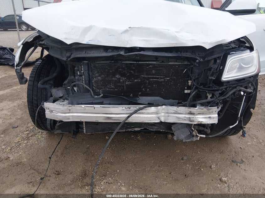 2014 Audi Q5 VIN WA1DGAFP2EA005137 IAAI salvage auction — FRONT END, Salvage Title, sold $1,000 on 2026-07-17 (photo 6)