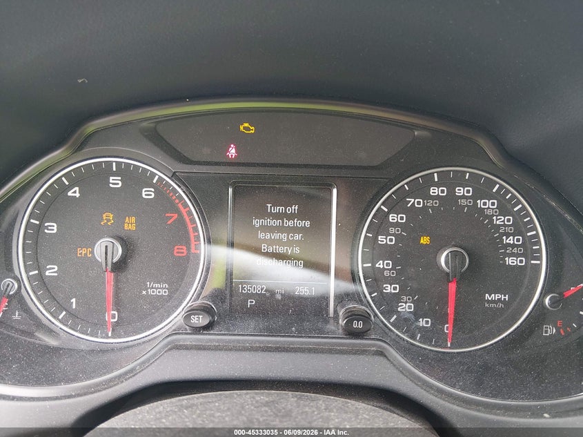 2014 Audi Q5 VIN WA1DGAFP2EA005137 IAAI salvage auction — FRONT END, Salvage Title, sold $1,000 on 2026-07-17 (photo 7)