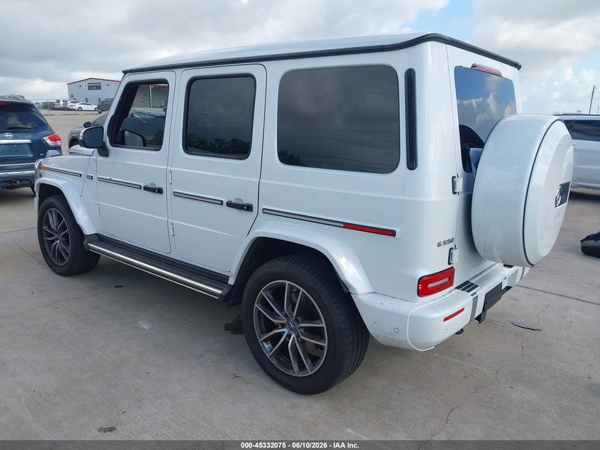 2025 Mercedes-benz G-klasse VIN W1NWH1AB7SX021147 IAAI salvage auction — UNKNOWN, Salvage Title, sold $111,000 on 2026-07-27 (photo 3)