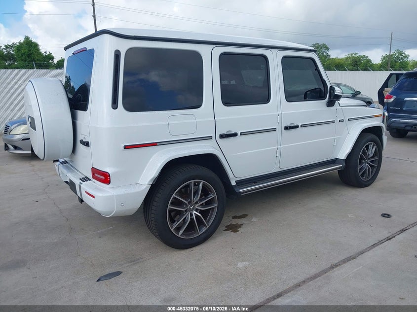 2025 Mercedes-benz G-klasse VIN W1NWH1AB7SX021147 IAAI salvage auction — UNKNOWN, Salvage Title, sold $111,000 on 2026-07-27 (photo 4)