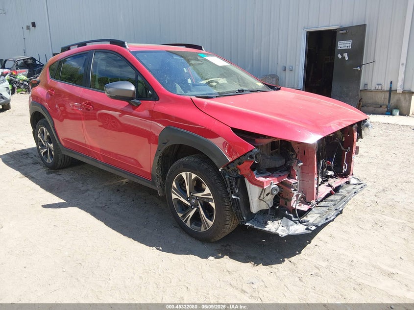 2024 Subaru Xv VIN JF2GUADC4R8317034 IAAI salvage auction — FRONT END, Salvage (Vermont), sold $4,850 on 2026-08-01 (photo 1)