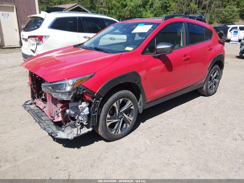2024 Subaru Xv VIN JF2GUADC4R8317034 IAAI salvage auction — FRONT END, Salvage (Vermont), sold $4,850 on 2026-08-01 (photo 2)