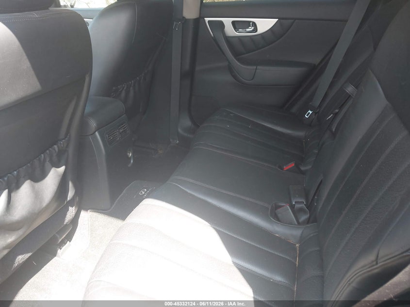2013 Infiniti Fx VIN JN8CS1MW3DM170819 IAAI salvage auction — FRONT & REAR, Salvage (Rhode Island), sold $25 on 2026-07-28 (photo 8)
