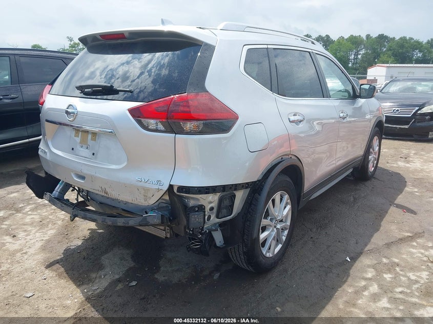 2020 Nissan Rogue VIN JN8AT2MVXLW133884 IAAI salvage auction — REAR END, Salvage Title, sold $5,100 on 2026-07-24 (photo 4)