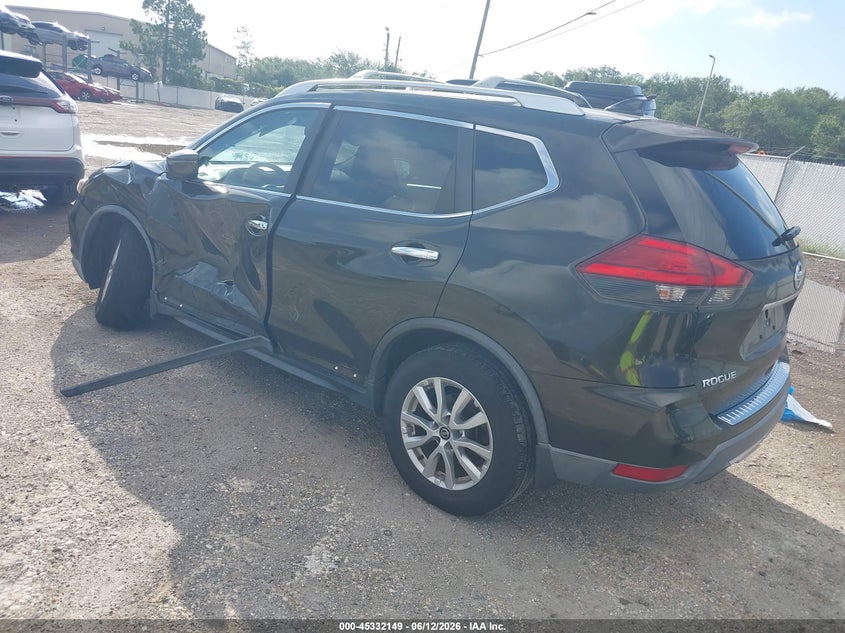 2017 Nissan Rogue VIN KNMAT2MV3HP552480 IAAI salvage auction — LEFT FRONT, Rebuildable (Florida), sold $1,300 on 2026-07-14 (photo 3)