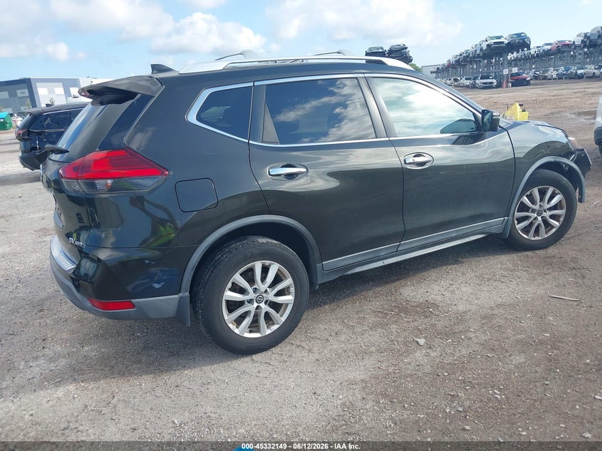 2017 Nissan Rogue VIN KNMAT2MV3HP552480 IAAI salvage auction — LEFT FRONT, Rebuildable (Florida), sold $1,300 on 2026-07-14 (photo 4)