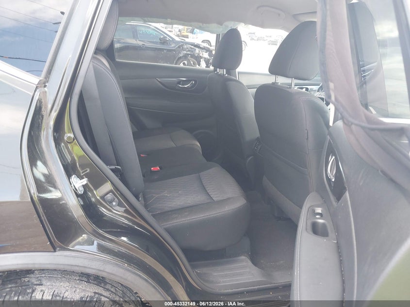 2017 Nissan Rogue VIN KNMAT2MV3HP552480 IAAI salvage auction — LEFT FRONT, Rebuildable (Florida), sold $1,300 on 2026-07-14 (photo 8)